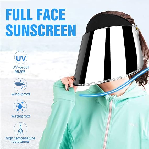 Sun Visor Hat - UV Protection Hat -Premium UPF 50