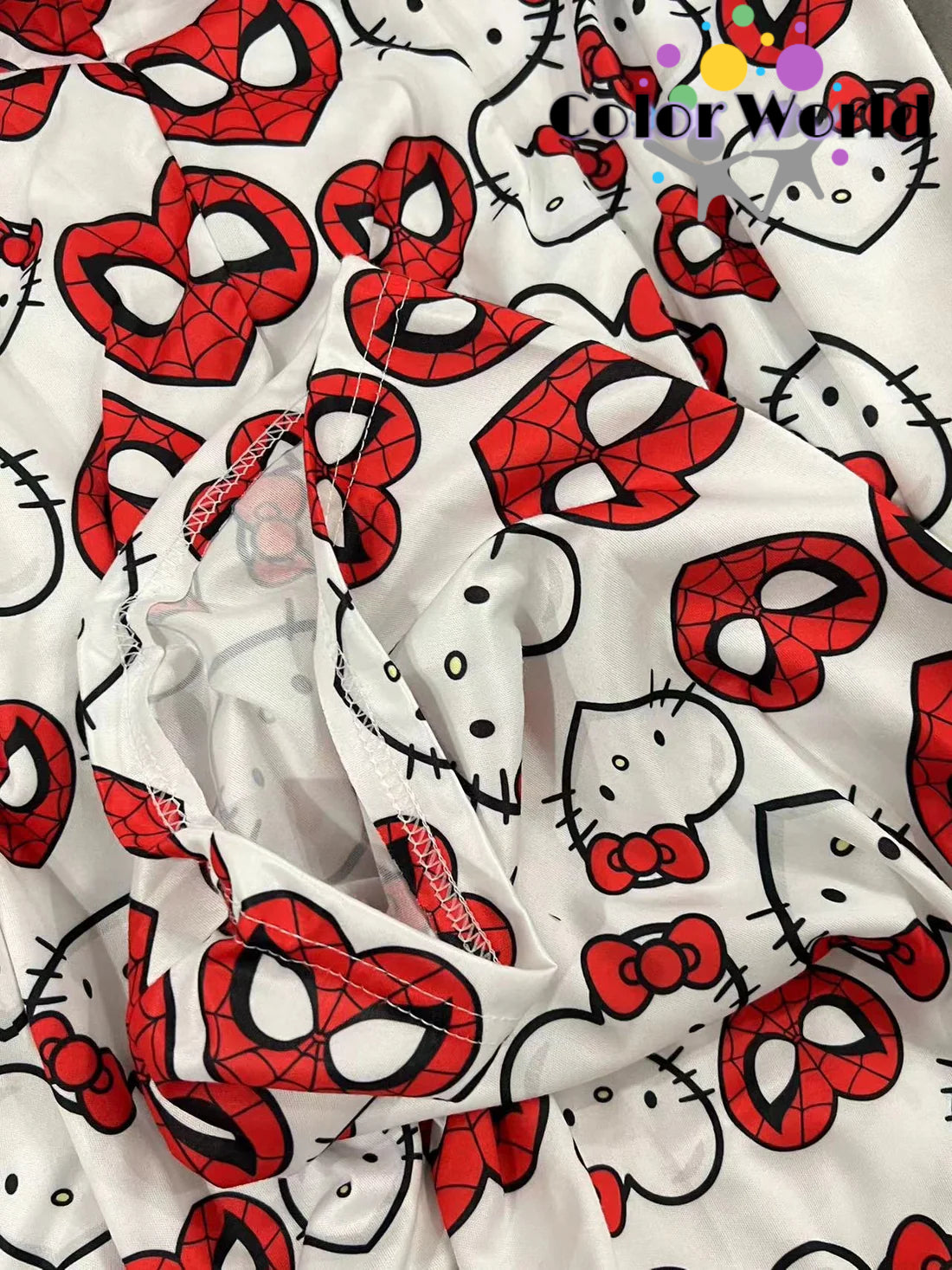 Hellokitty Spiderman Pajama Pants Sleepwear