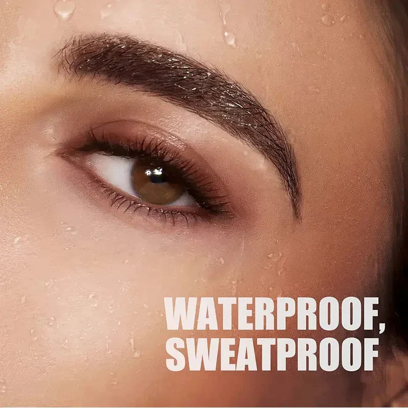 4 point eyebrow pencil waterproof to create natural eyebrows,24 hours to maintain makeup.